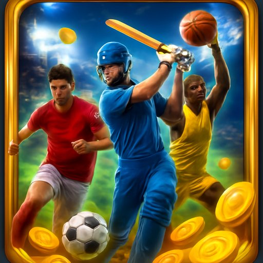 viptaka colorful game list on mobile screen